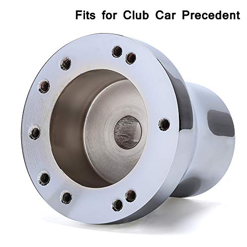 Product Cover 10L0L Golf Cart Steering Wheel Mounting Adapter Fits Club Car Precedent, 2019 Club Car Tempo