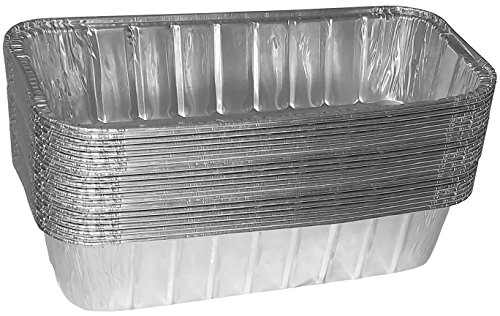 Product Cover TYH Supplies 20-Pack Aluminum Foil BBQ Grease Drip Pans Compatible with Weber Genesis II LX 400 & 600, Summit 400 & 600 Series, and Summit Gold & Platinum 6-Burner Model Gas Grill 9.75 x 3.75 Inch