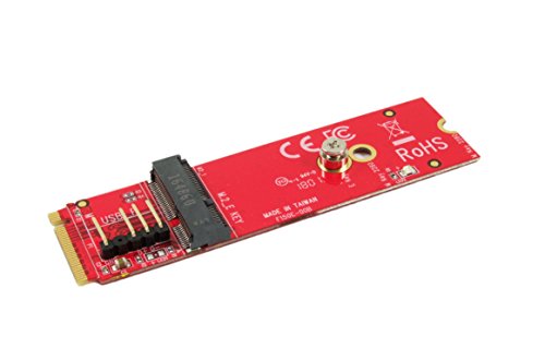 Product Cover Ableconn M2MN-150E M.2 Converter Board for Key E M.2 Module - Install M2 E Key Module to M Key Socket on Motherboard