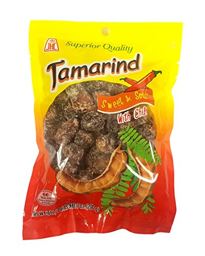 Product Cover Thai Tamarind Sweet & Sour Candy With Chili Whole Pod (93% Tamarind) 7 Oz.