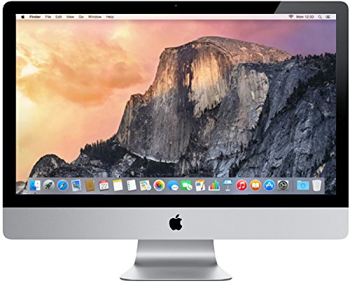 Product Cover Apple iMac 21.5in Computer Intel Core i3 3.20GHz 4GB RAM 1TB HDD MC509LL/A (Renewed)
