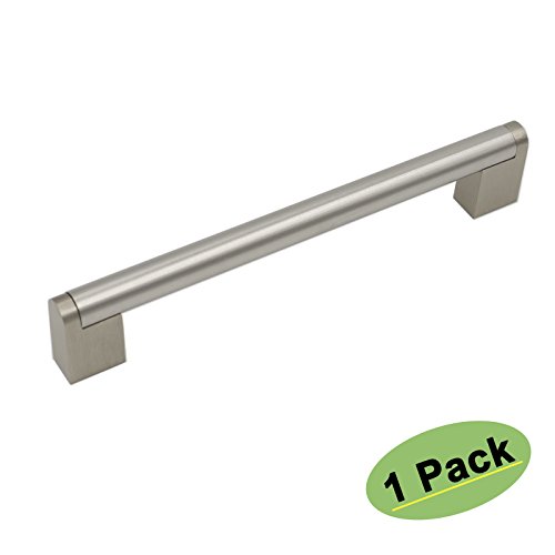 Product Cover Kitchen Cabinet Pulls Brushed Nickel Stainlees Steel 6-1/4inch Center to Center - Homidy HDJ14 Modern Bedroom Drawer Dresser Knobs Handles 1Pack