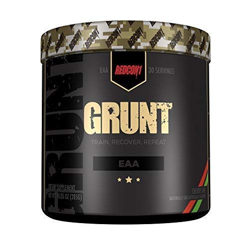 Product Cover Redcon1 Grunt, EAAs, 30 Servings, Recovery Supplement (Cherry Lime)