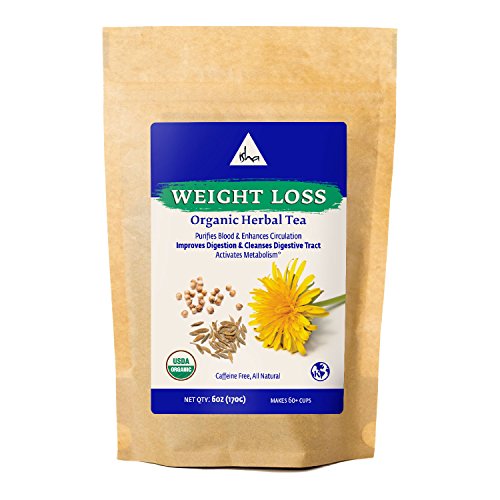 Product Cover Isha Herbal Weight Loss Tea - Purify and Cleanse Body, Boost Immunity and Detox Naturally, Organic Ayurvedic Recipe with Dandelion Root, Astragalus, Echinacea, 6 Ounce Re-sealable Pouch