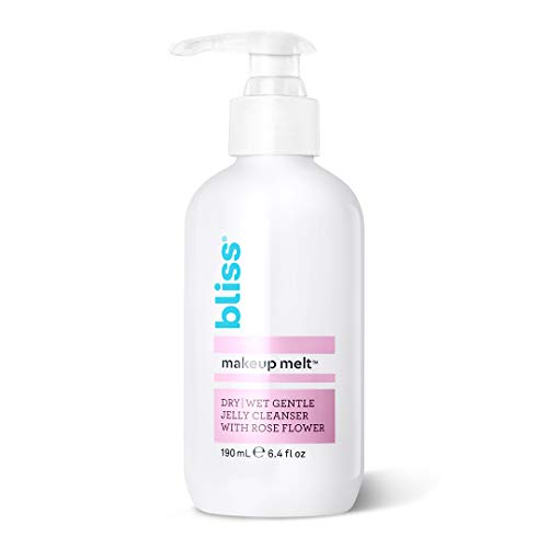 Product Cover Bliss Makeup Melt Jelly Cleanser | Suitable on Dry/Wet Skin | Super-Gentle with Soothing Rose Flower |  Paraben Free, Cruelty Free | 6.4 fl oz