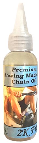 Product Cover 2K Fit Rowing Machine Chain Oil: 500 hours of Rowing with One Bottle, Works with Concept 2 Model C, D, and E, Custom-Formulated for Rowing Machine ergometer chains - Compatible with Other Major Brands