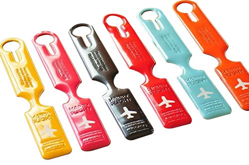 Product Cover Kolorfish Multicolor Luggage Tag(Pack Of 6)