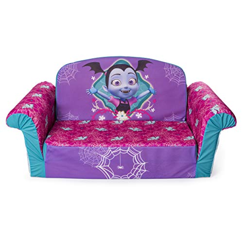 Product Cover Marshmallow Furniture, Children's 2 in 1 Flip Open Foam Sofa, Disney's Vampirina, by Spin Master