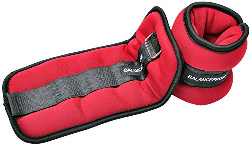 Product Cover BalanceFrom GoFit Fully Adjustable Ankle Wrist Arm Leg Weights, Adjustable Weights, Adjustable Strap