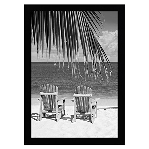 Product Cover Americanflat 13x19 Black Poster Frame - Shatter-Resistant Glass - Hanging Hardware Included