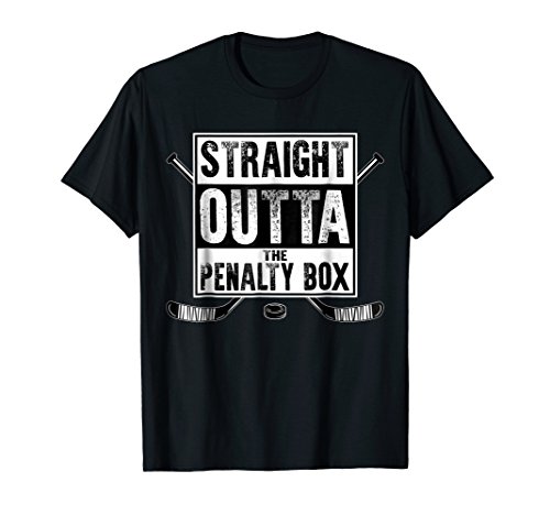 Product Cover Ice Hockey Player Gift Straight Outta The Penalty Box Shirt