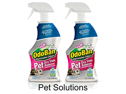 Product Cover OdoBan Pet Oxy Stain Remover, 32 fl. oz. Spray 2 Pack - Deep Cleaning for Tough Odors