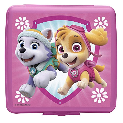 Product Cover Zak Designs Paw Patrol Reusable Sandwich Container, Everest and Skye