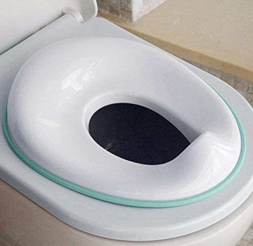 Product Cover Potty Training Seat for Boys and Girls, Fits Round & Oval Toilets, Non-Slip with Splash Guard, Includes Free Storage Hook - Jool Baby