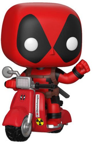 Product Cover Funko Pop! Ride Marvel: Deadpool & Scooter Collectible Figure, Multicolor