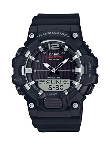 Product Cover Casio Men's Classic Quartz Watch with Resin Strap, Black, 27.78 (Model: HDC-700-1AVCF)