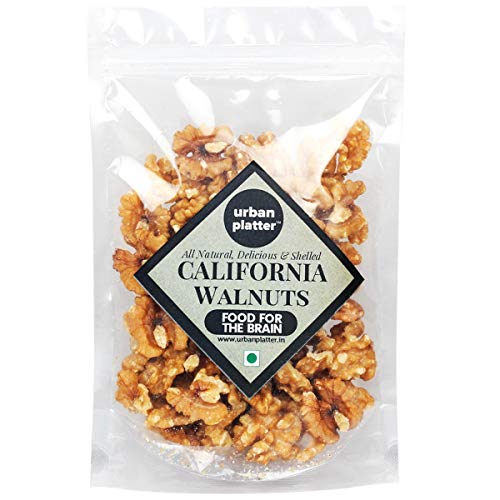 Product Cover Urban Platter California Walnuts, 400g [All Natural, Akhrot, Rich in Omega-3 Fatty Acids]