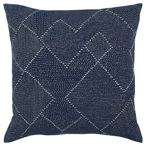 Product Cover Stone & Beam Transitional Woven Diamond Decorative Throw Pillow, 20