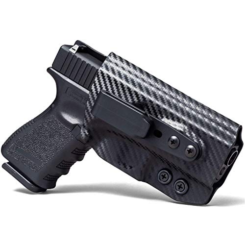 Product Cover Concealment Express Tuck IWB KYDEX Holster fits S&W J Frame 442/642 | Ambidextrous | Carbon Fiber Black