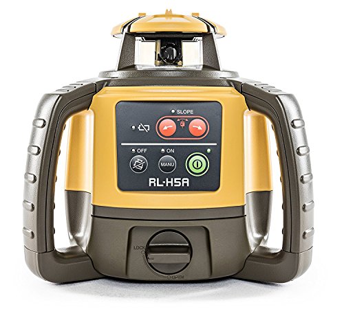 Product Cover Topcon RL-H5A Self Leveling Horizontal Rotary Laser with Bonus EDEN Field Book| IP66 Rating Drop, Dust, Water Resistant| 800m Construction Laser| Includes LS-80L Receiver, Detector Holder, Hard Case