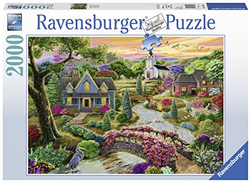Product Cover Ravensburger Enchanted Valley 2000 Piece Jigsaw Puzzlefor Adults - Every Piece is Unique, Softclick Technology Means Pieces Fit Together Perfectly