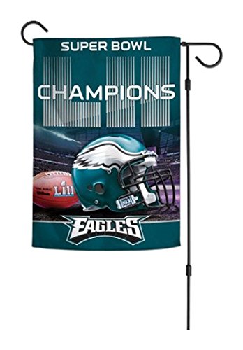 Product Cover NFL Philadelphia Eagles Super Bowl LII Champions 2-Sided Garden Flag