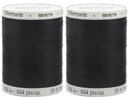 Product Cover 2-Pack - Sew-All Thread 1094 Yards each spool - Black