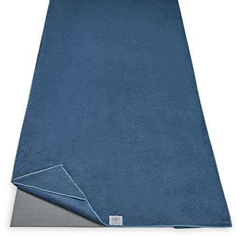 Product Cover Gaiam Stay Put Yoga Towel Mat Size Yoga Mat Towel (Fits Over Standard Size Yoga Mat - 68
