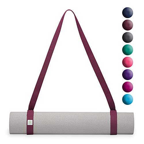 Product Cover Gaiam Easy-Cinch Yoga Mat Sling, Mulberry