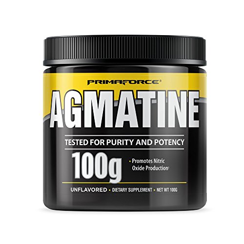 Product Cover PrimaForce Agmatine Sulfate Powder Supplement, 100 Grams - Promotes Nitric Oxide Production / Enhances Performance