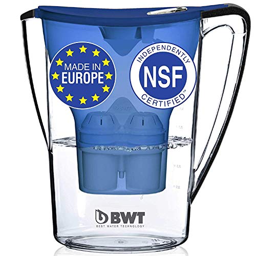 Product Cover BWT Award Winning Austrian Quality Water Filter Pitcher, Patented Magnesium Technology for Superior Filtration and Taste