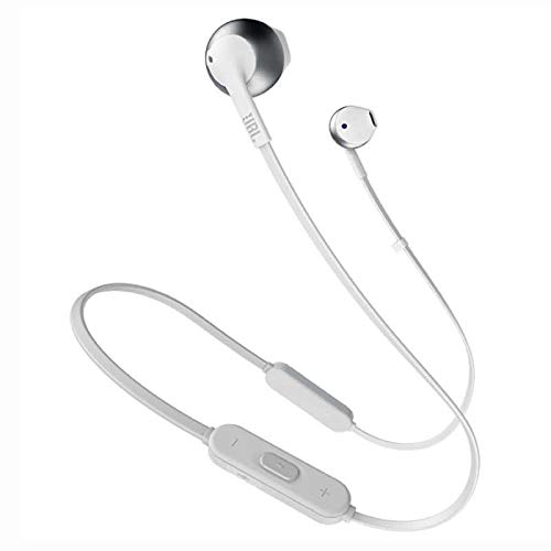 Product Cover JBL T205BT Wireless in-Ear Headphones with Three-Button Remote and Microphone (Silver)