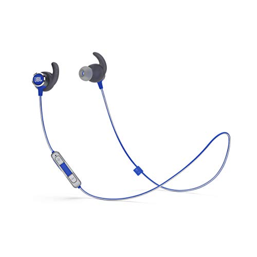 Product Cover JBL Reflect Mini 2 Wireless in-Ear Sport Headphones with Three-Button Remote and Microphone - Blue
