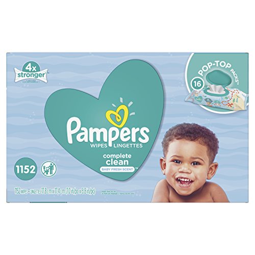 Product Cover Pampers Baby Wipes, Complete Clean (1152 ct.) NovaExpress