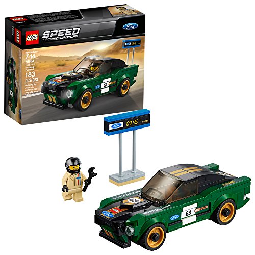 Product Cover LEGO Speed Champions 1968 Ford Mustang Fastback 75884 Building Kit (183 Pieces)