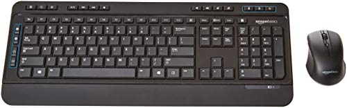 Product Cover AmazonBasics Wireless Computer Keyboard and Mouse Combo - Full Size - US Layout (QWERTY)