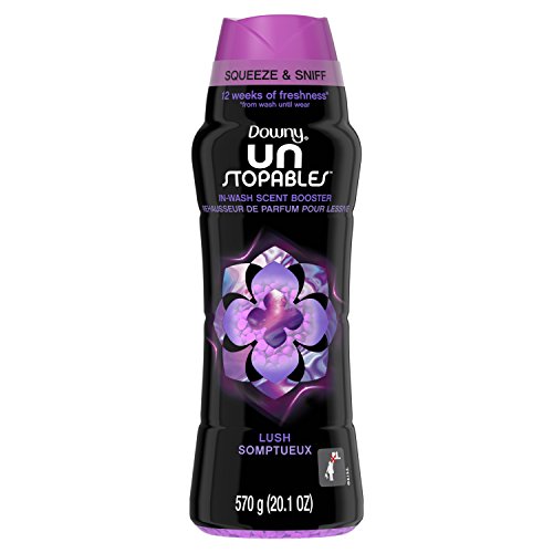 Product Cover Downy Unstopable In-Wash Scent Booster Beads, Lush, 20.1 Ounce (Pack of 1)