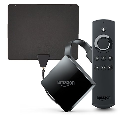 Product Cover Fire TV with 4K Ultra HD (2017 Edition, Pendant) + HD Antenna