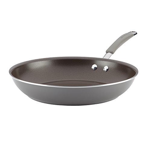 Product Cover Rachael Ray 16805 Cucina Nonstick Frying Pan / Fry Pan / Skillet - 12.5 Inch, Gray