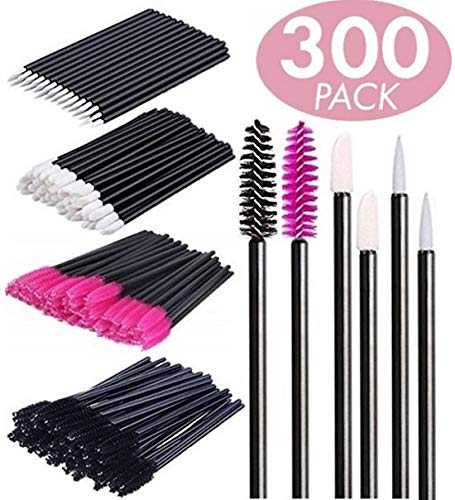 Product Cover ENVII - The Beauty Brand 300PK Disposable Makeup Applicators, Mascara Wands, Lipstick Applicators, Fine Eyeliner Brush Makeup Artist kit