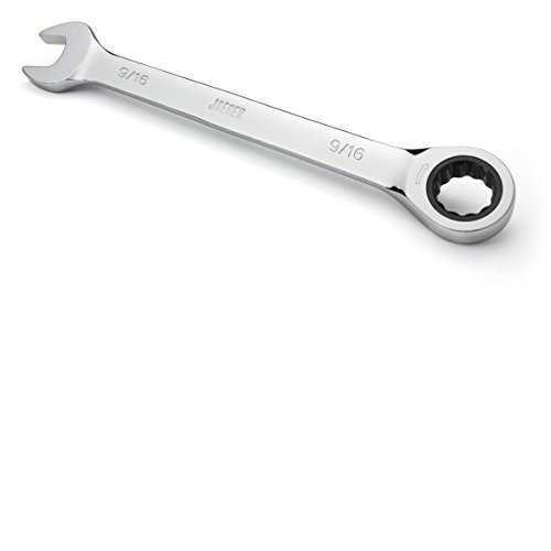 Product Cover 9/16 Inch TIGHTSPOT Ratchet Wrench with 5° Movement and Hardened, Polished Steel for Projects with Tight Spaces