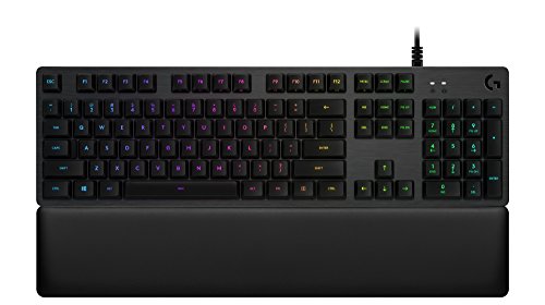 Product Cover Logitech G513 RGB Backlit Mechanical Gaming Keyboard with Romer-G Tactile Keyswitches (Carbon)