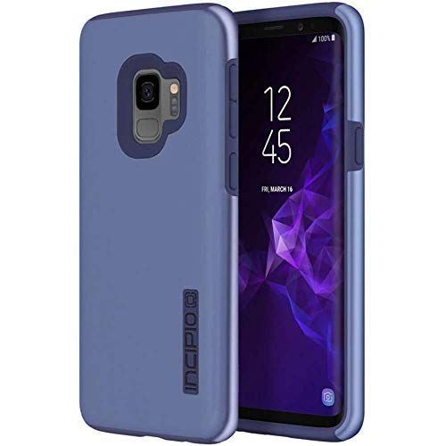 Product Cover Incipio DualPro Samsung Galaxy S9 Case with Shock-Absorbing Inner Core & Protective Outer Shell for Samsung Galaxy S9 (2018) - Iridescent Light Blue