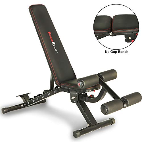 Product Cover Fitness Reality 2000 Super Max XL High Capacity NO Gap Weight Bench with Detachable Leg Lock-Down