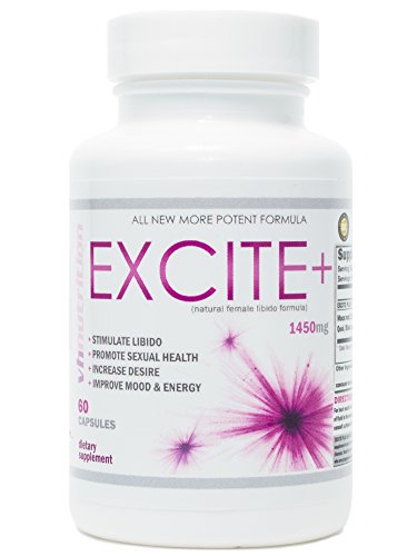 Product Cover ExcitePlus | Intimacy Formula for Women | Epimedium, Maca, Vitex, Dong Quai, Shatavari and More | Capsules to Drive Better Intimate Experiences | 30 Day Supply