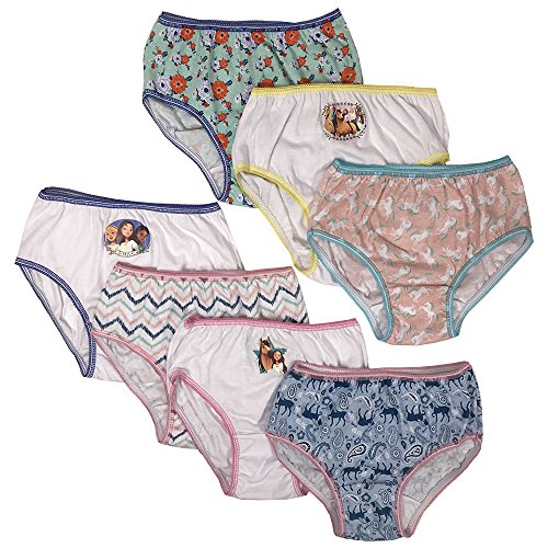 Product Cover DreamWorks Girls' Little 7-Pack Spirit The Horse Underwear Panty, Multi, 4