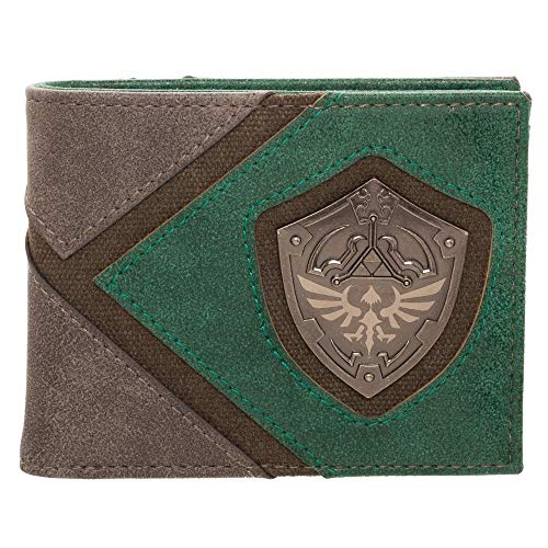 Product Cover Legend of Zelda Wallet Gift for Gamers Legend of Zelda Accessories - Zelda BiFold Wallet Legend of Zelda Gift