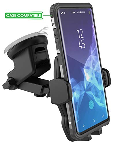 Product Cover Encased Galaxy S9 Plus/ S10 Plus Car Mount (Case Friendly) XL Vehicle Phone Holder - Fully Adjustable Windshield & Dashboard Mount