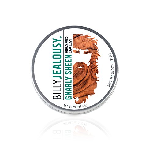 Product Cover Billy Jealousy Moisturizing Strengthening & Softening Everyday Beard Balm, Gnarly Sheen, 2 Oz.