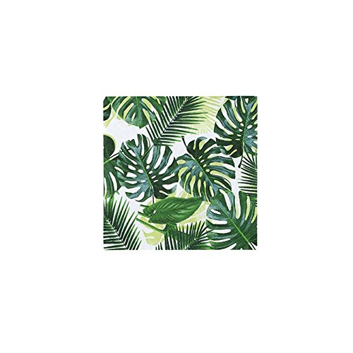 Product Cover Luau Party Hawaiian Theme Party Supplies Palm Paper Cocktail Napkins Pk 40